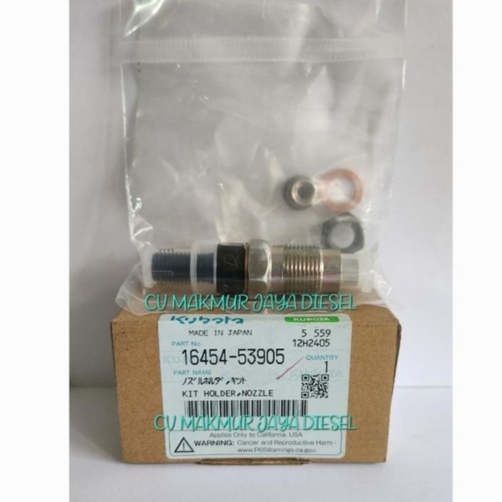 Kit Holder Nozzle MX5000/MX5100 16454-53905 Kubota