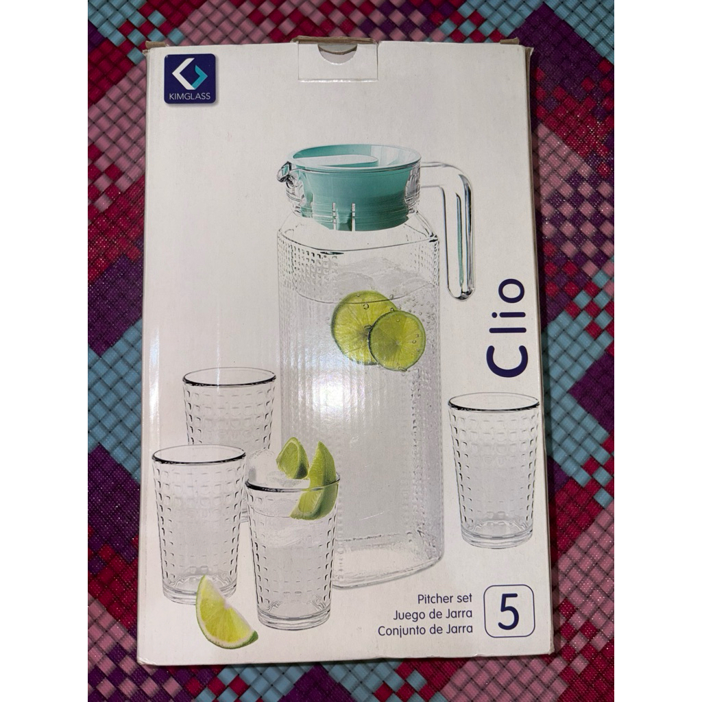 Pitcher set Kimglass