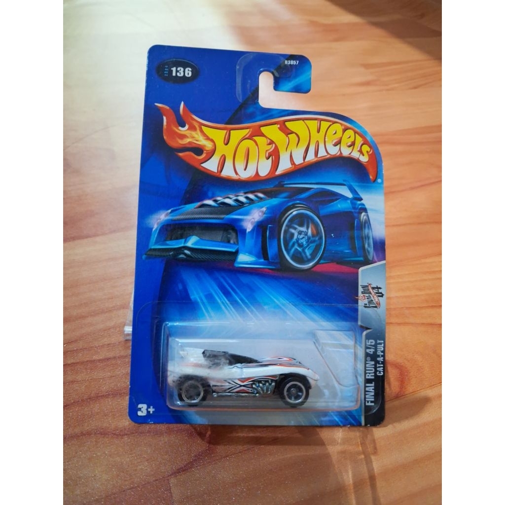 hot wheels blue card