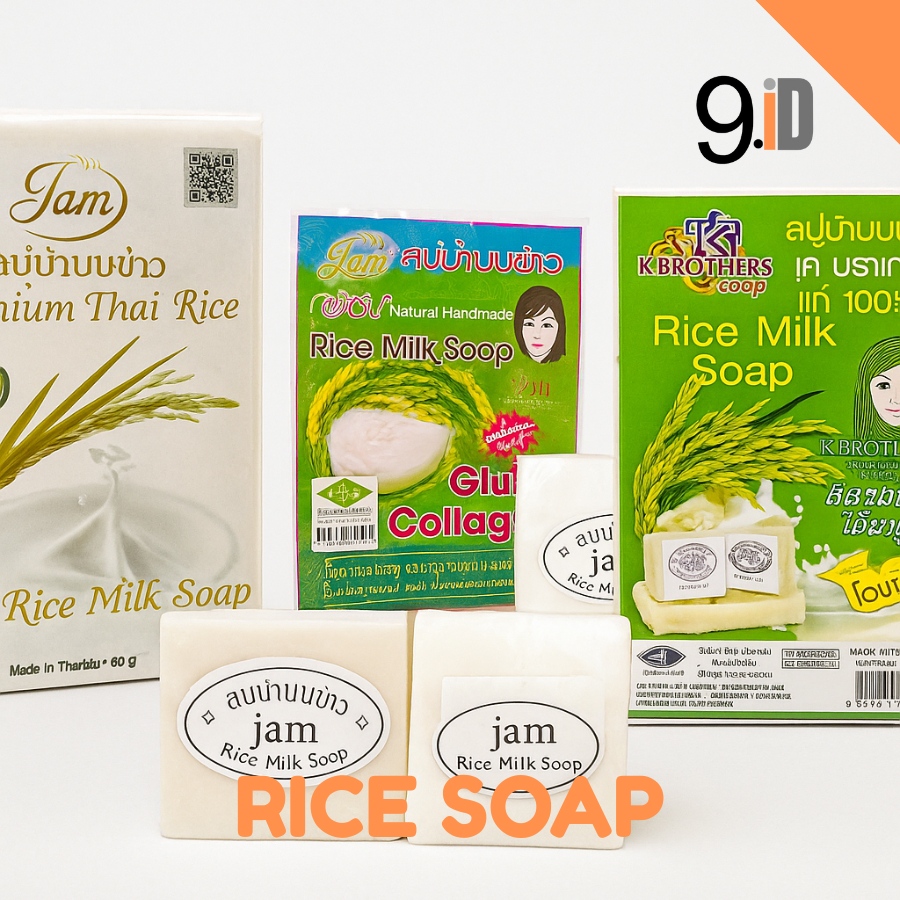 Sabun Beras/ Thai Rice Milk Soap / Sabun beras / Rice Milk Soap Thailand