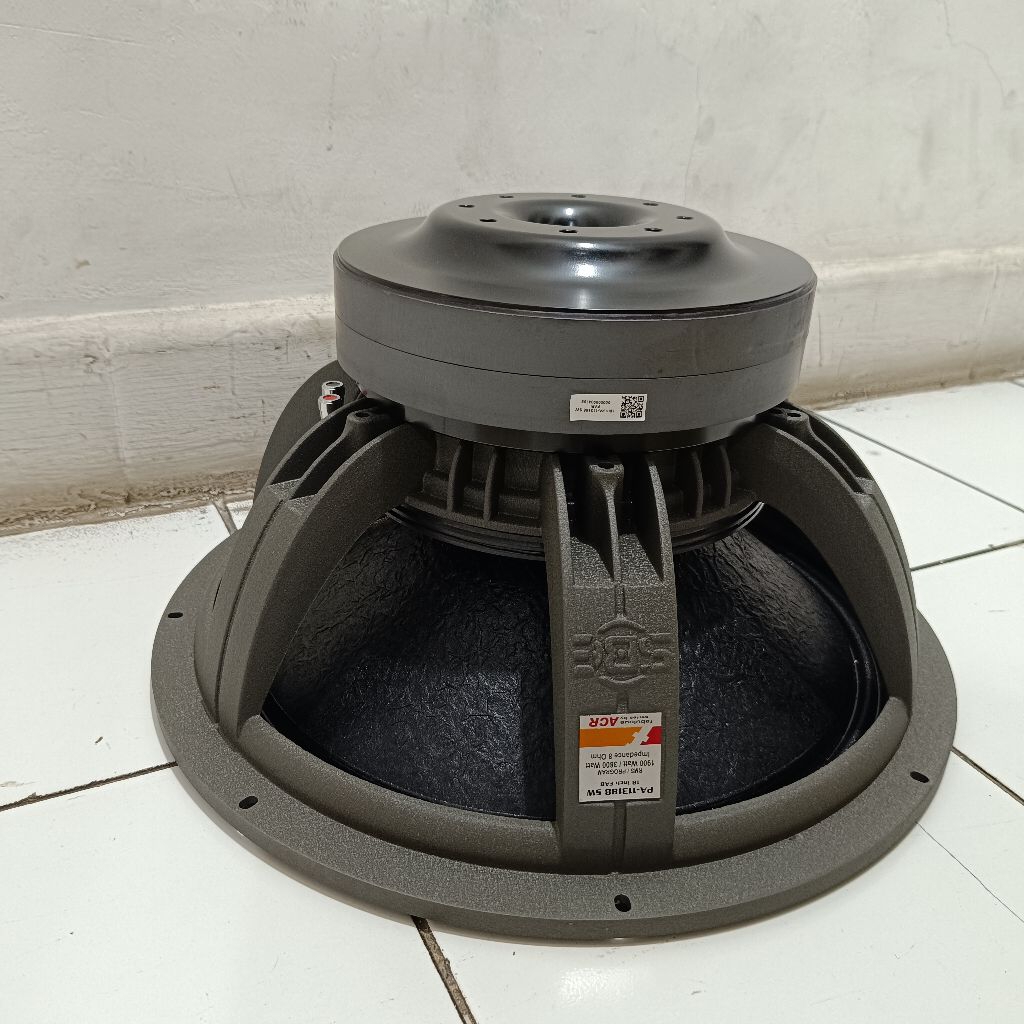 Speaker ACR Fabulous 113188 SW PA-113188 18 inch Double Magnet ACE Fabulous 113188