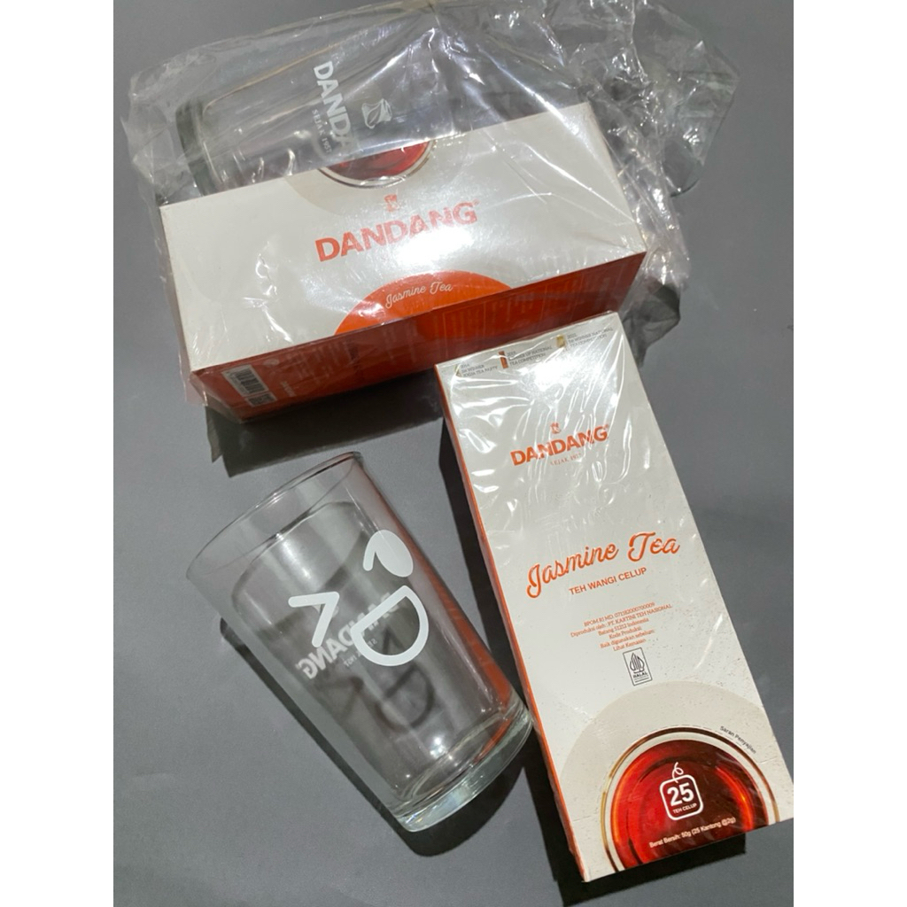 

(FREE GIFT GELAS CANTIK) TEH DANDANG CELUP ISI 25 KANTONG/ JASMINE TEA 50 GRAM TEH WANGI CELUP/ FREE GELAS MINI CANTIK
