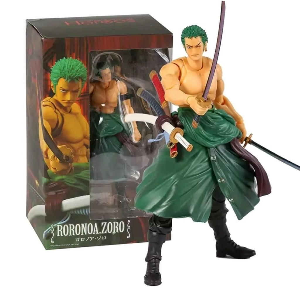 action figure one piece roronoa zoro shf