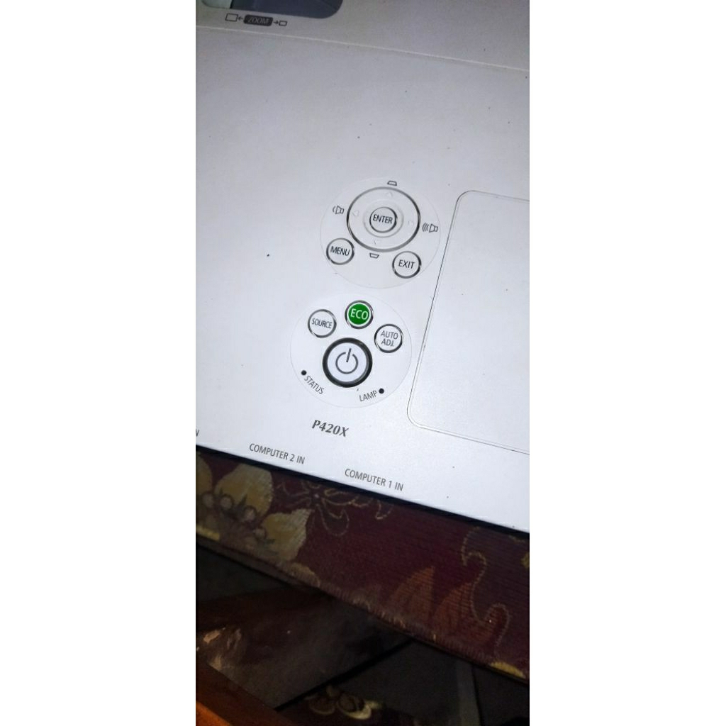 proyektor nec p420x minus garis seperti divideo