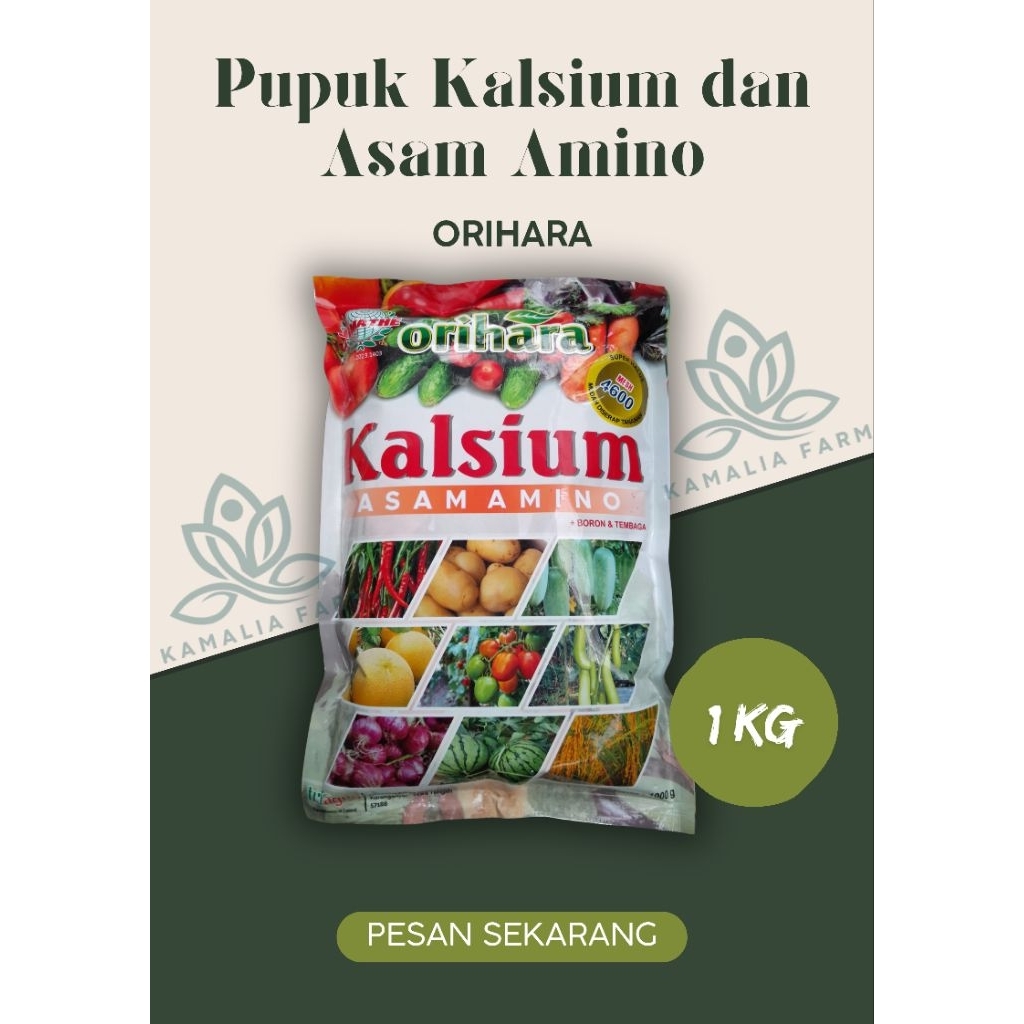Pupuk Kalsium Tanaman plus Asam amino (Orihara) 1 KG