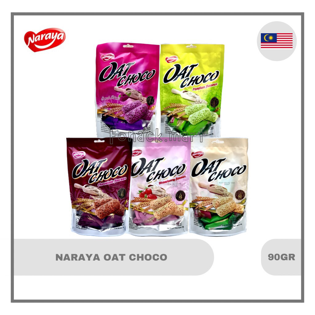 

Naraya Oat Choco Sereal Chocolate Pandan Strawberry Potato Original