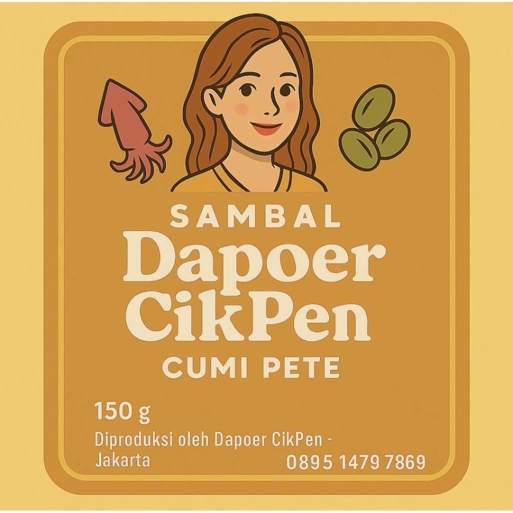 

Sambal Cumi Pete Pedas by dapoercikpen