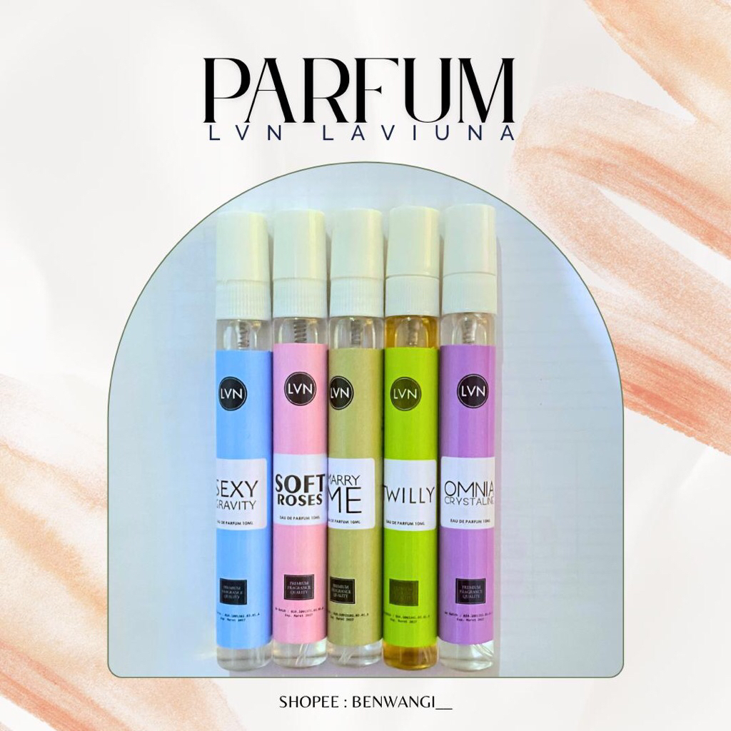 PARFUM LVN LAVIUNA SOFT ROSES MARRY ME SCANDAL AQUAKISS SPRAY 10ML