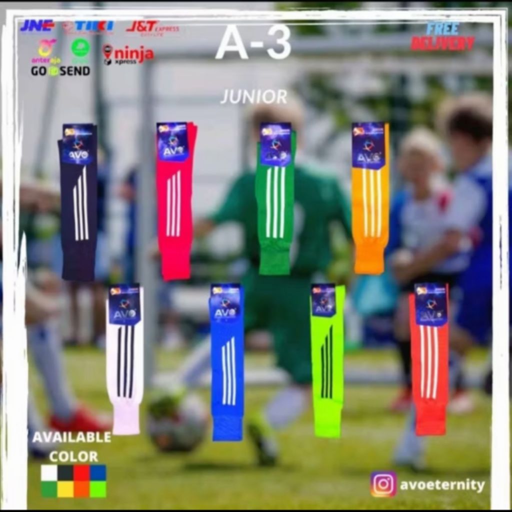 Kaos Kaki Sepak bola Futsal ANAK ANAK Panjang AVO (ANAK B-3)