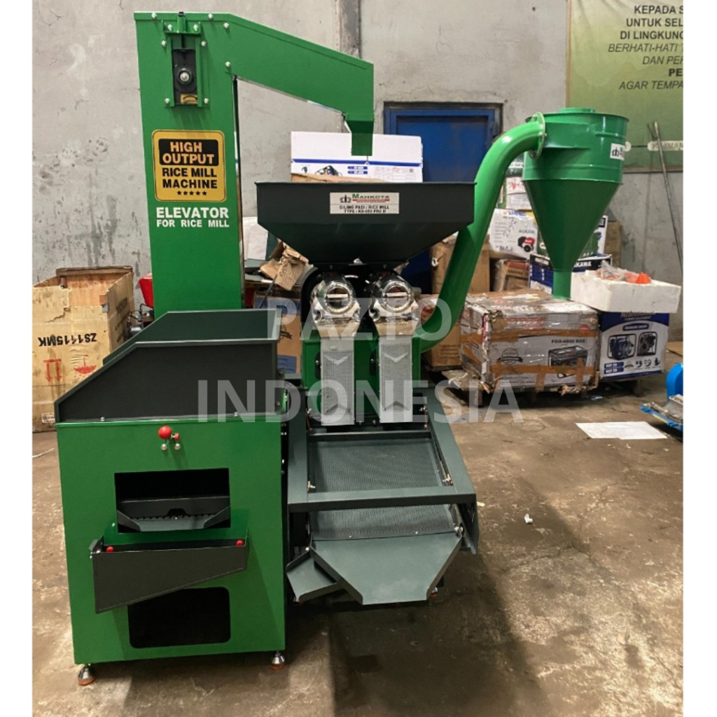 Gilingan Padi Kombinasi Mahkota KD 650 PRO D Penggiling Padi