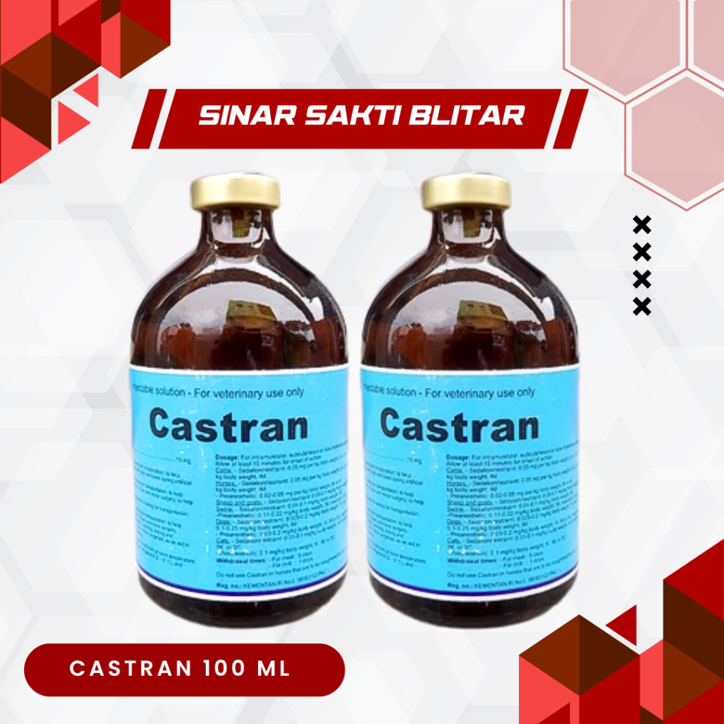 CASTRAN 100 ML - Untuk Hewan Ternak