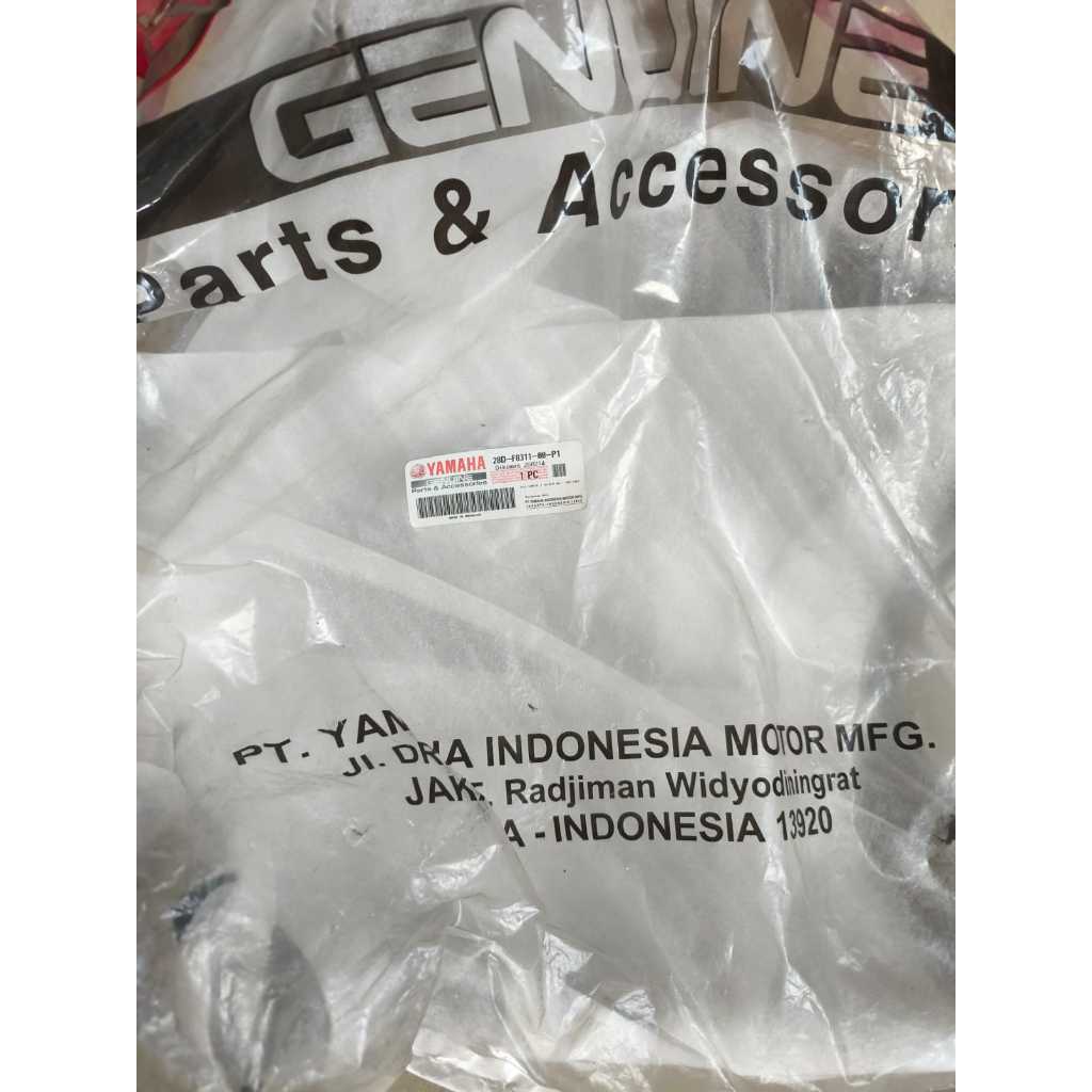 PANEL DEPAN MIO SMILE HITAM 28D-F8311-00-P1