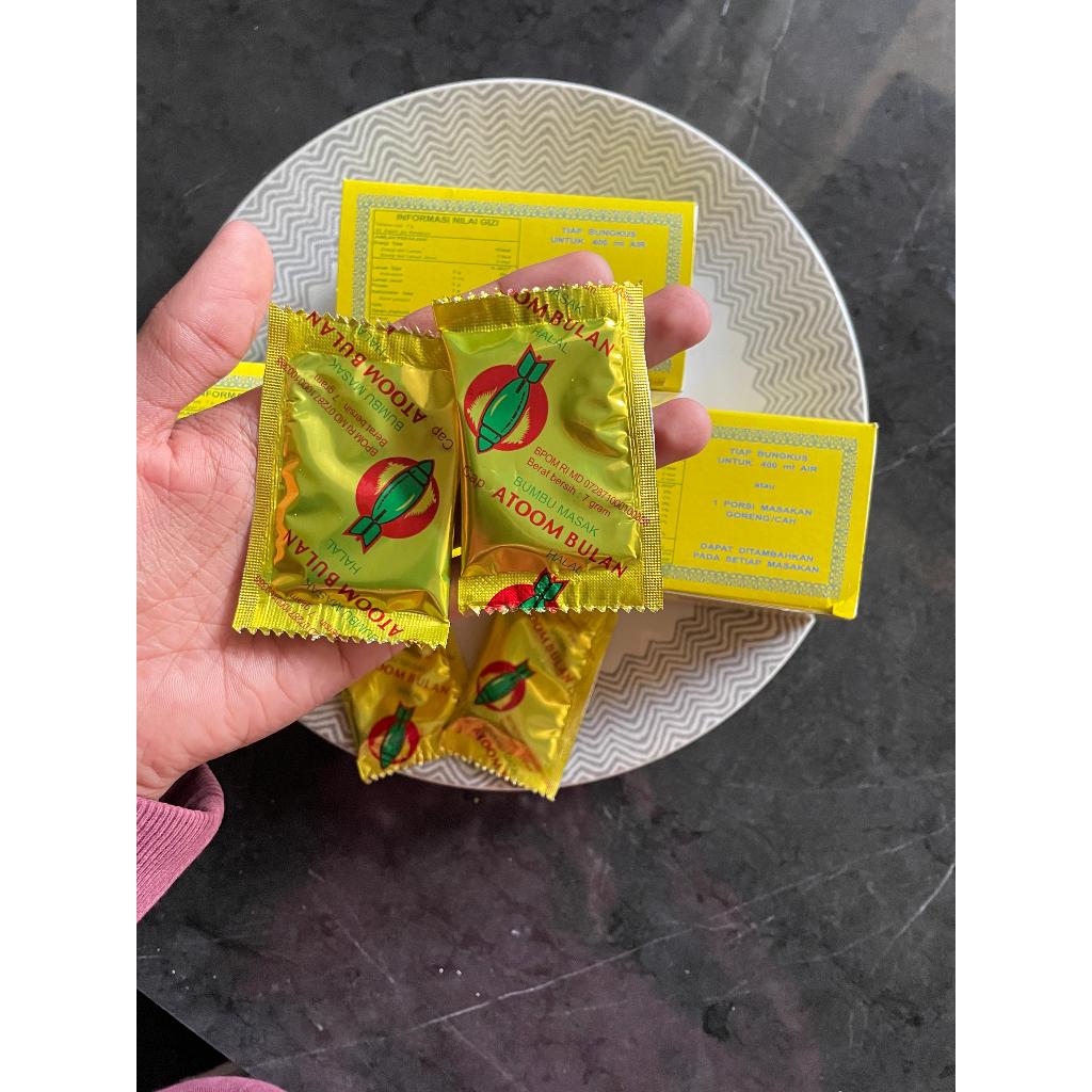 Ygshop17 Bumbu Atom Bulan Penyedap Rasa Asin Gurih Tabur Masak 1 Pack - Ratu Peda Acin