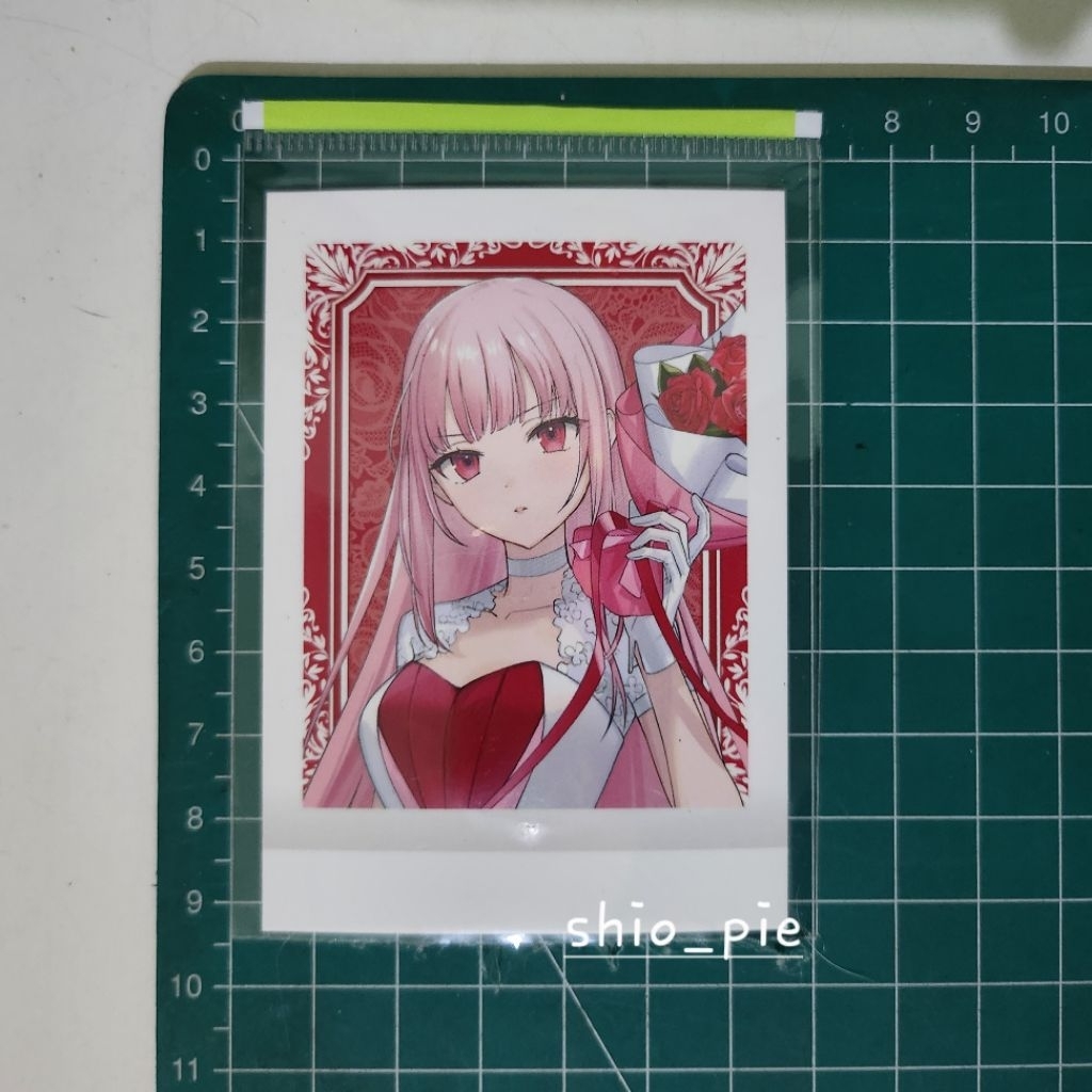 Hololive cheki bromide Mori calliope wedding ver. English Myth