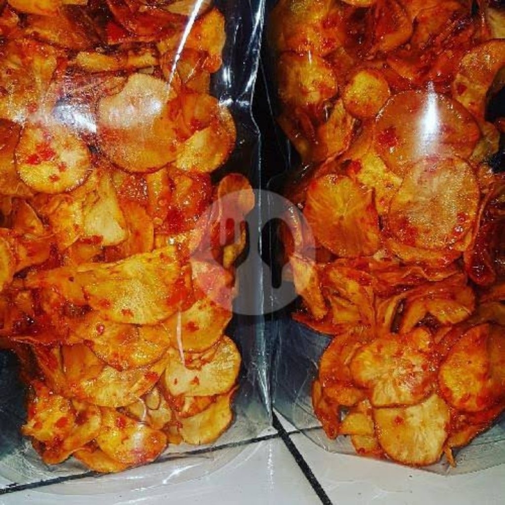 

keripik singkong super pedas