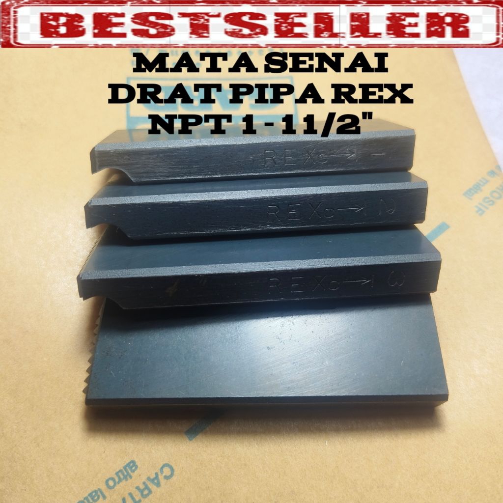 MATA SENAI DRAT PIPA BESI REX PT HSS BAJA 1-11/2"