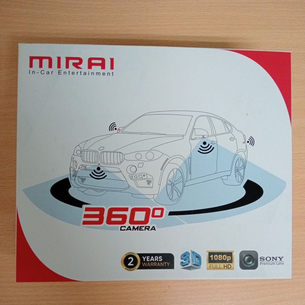 KAMERA 360 MIRAI 3D LENSA SONY / KAMERA 360 MIRAI 3D
