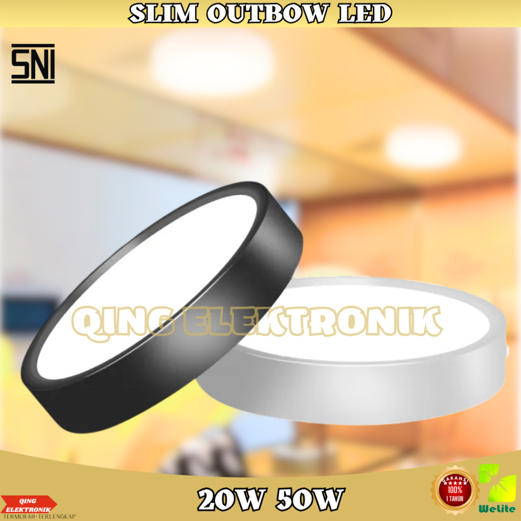 Lampu Slim Outbow LED Downlight Outbow LED Welite