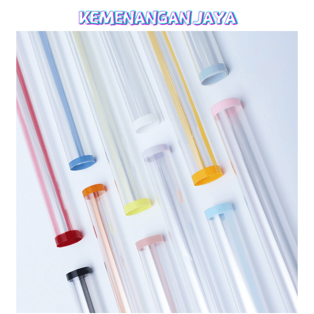 

20LEMBAR Kertas Buket Bunga Wisuda Anniversary Romantis Gift Transparant Line Color Flower Wrapping Paper Cellophane KB079