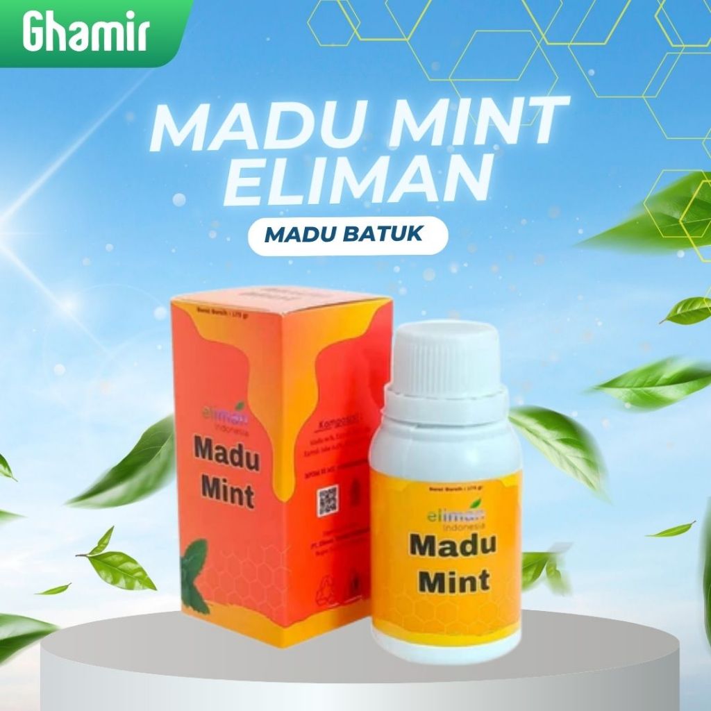 Madu Mint Madu Batuk Herbal 175gr Madu Batuk Dewasa