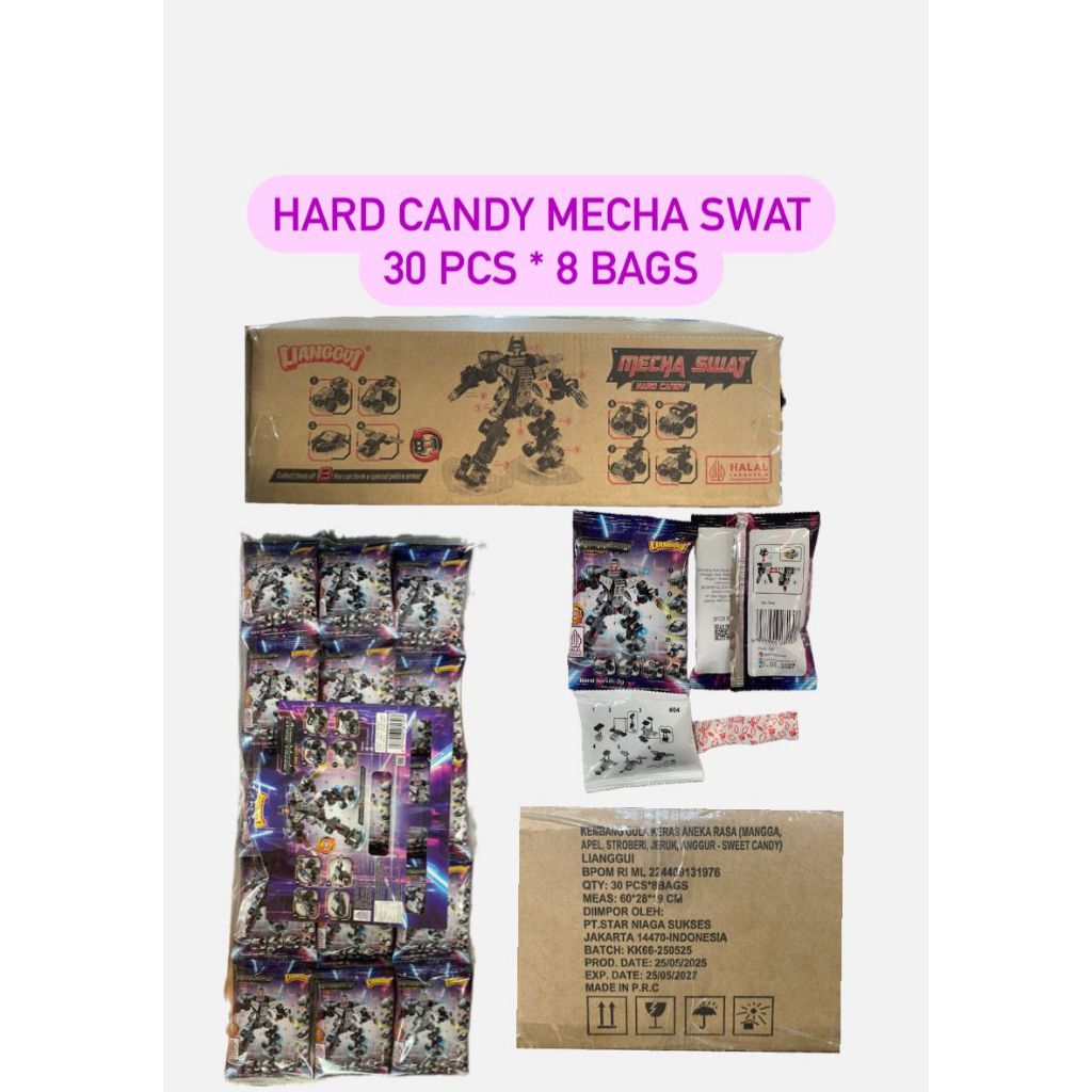

Permen Surprise Candy Lego 1 Pak Isi 30 Pcs