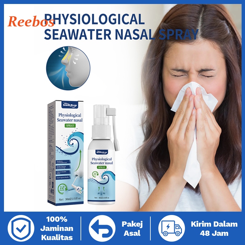 Reebos Nasal Spray Hidung Spray Sinusitis 30ml Nasalin Semprot Hidung Obat Sinusitis Semprot / Nasal