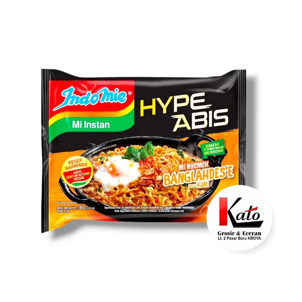 

Indomie Hype Abis Mi Nyemek Banglahdes'e 80gr