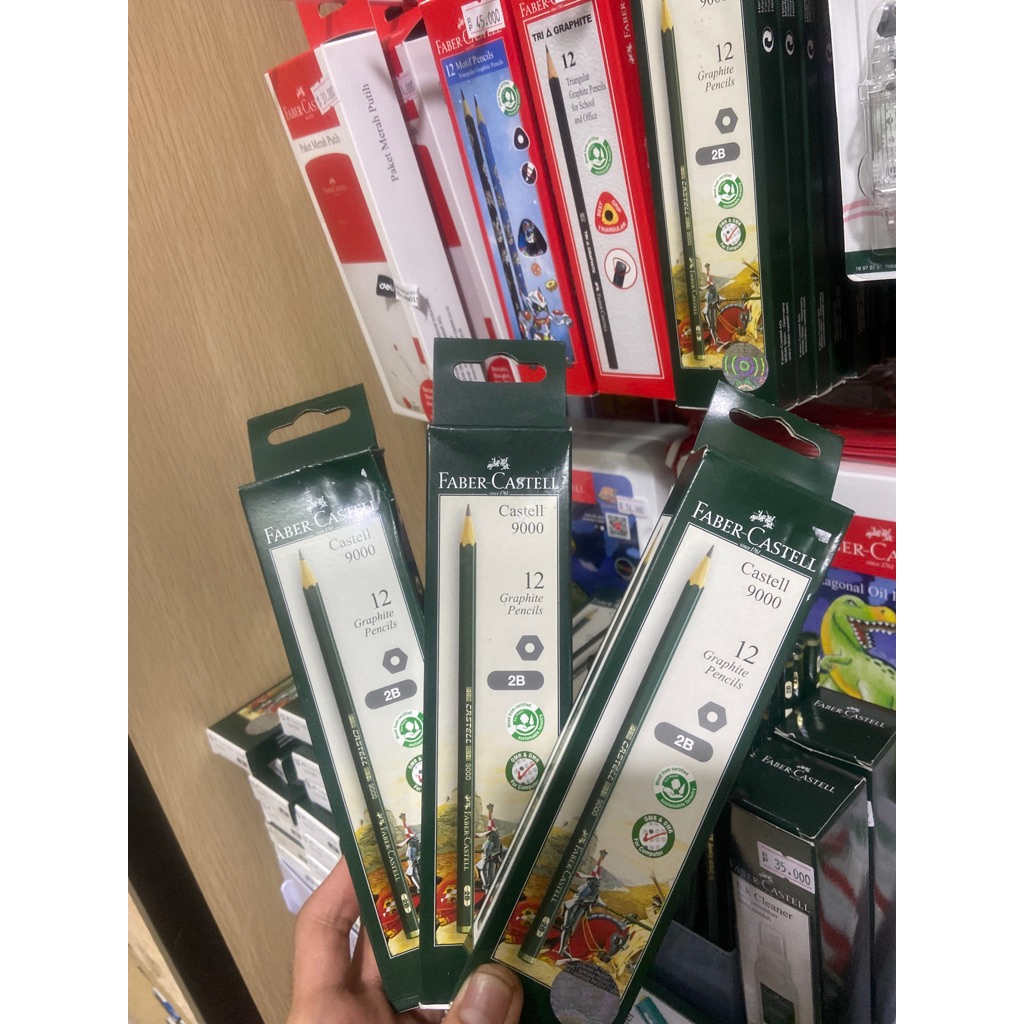 

pensil 2b faber casteel