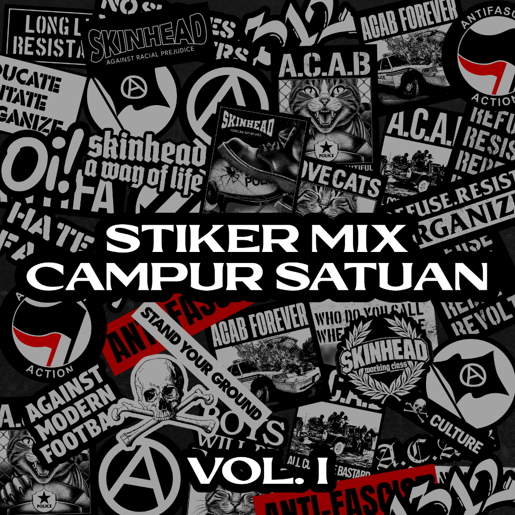 

Sticker Mix VOL.1 / Stiker satuan campur vinyl waterproof