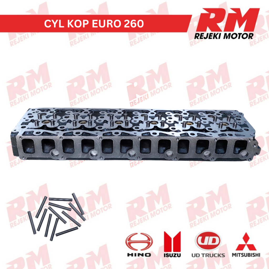 CYLINDER HEAD NISSAN EURO CWA 260 SILINDER KOP