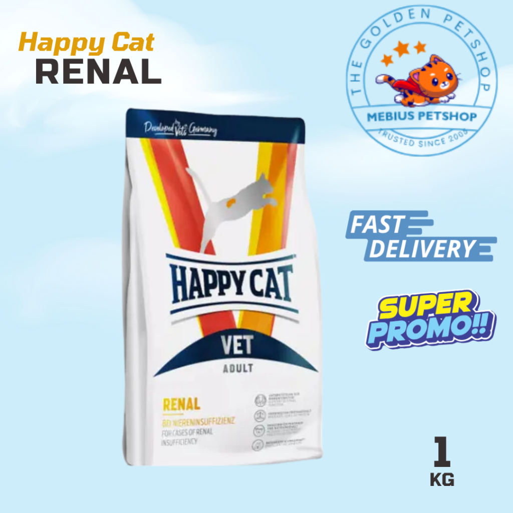 Happy Cat Vet Dry Food Renal untuk ginjal / Happy Cat Renal 1kg