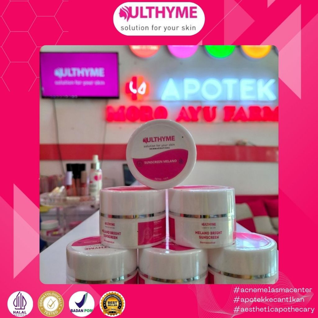 NEW ULTHYME MELANO BRIGHT SUNCREEN