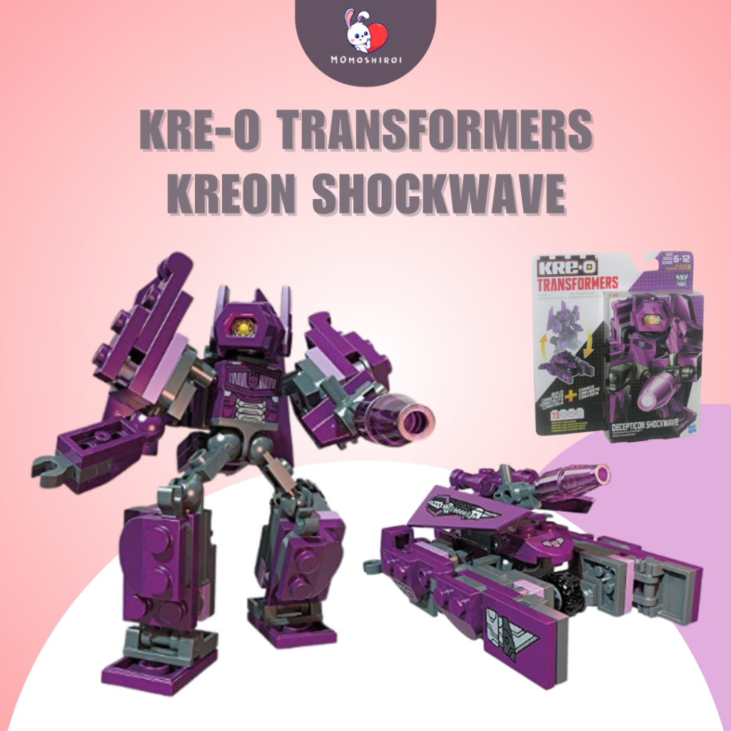 KRE-O Transformers Kreon Battle Changer Convertible Decepticon Shockwave