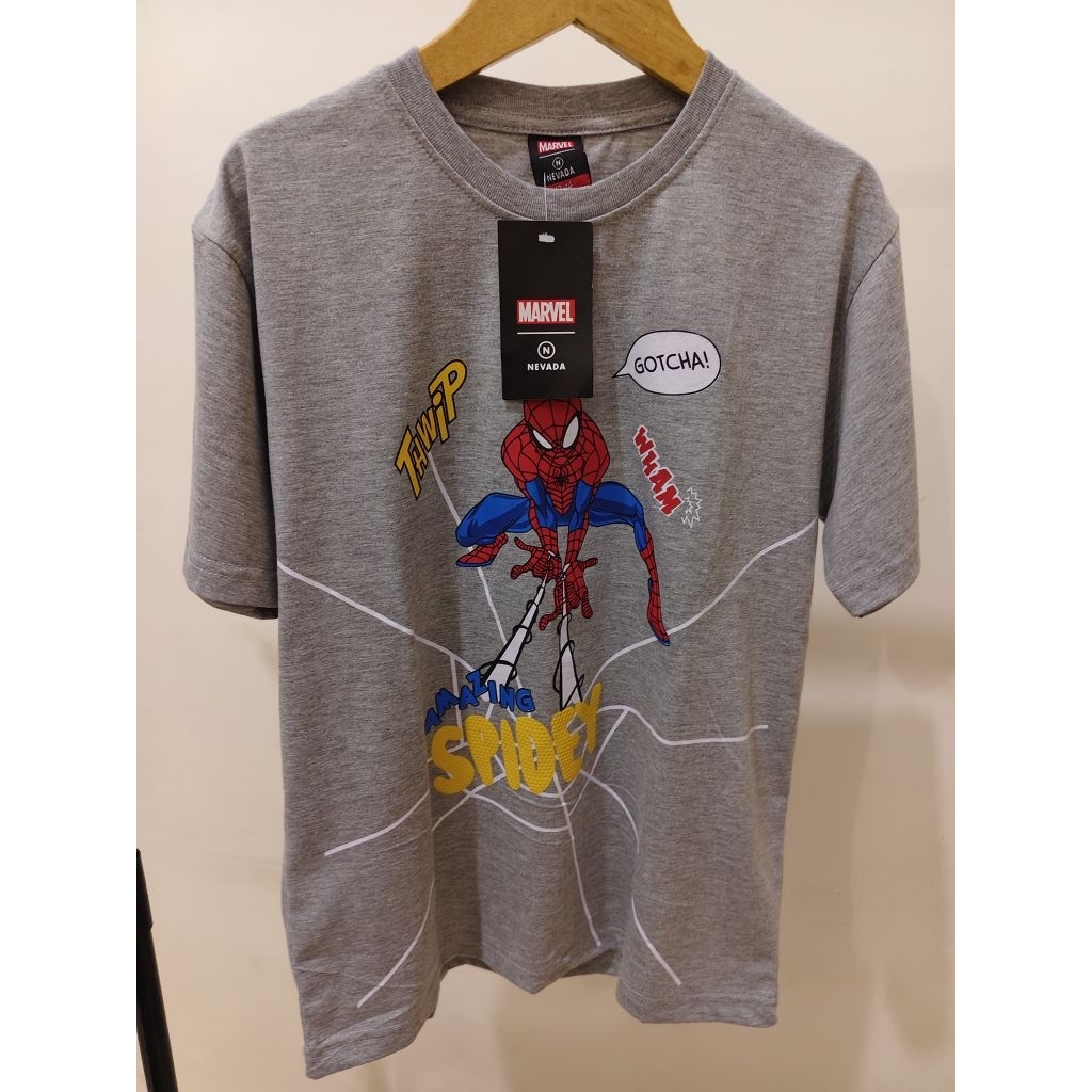 Kaos Anak Laki Laki Marvel x Nevada Size 13-14