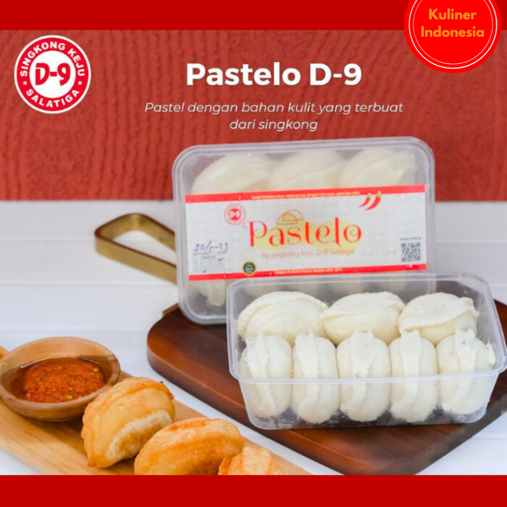 

Frozen Pastelo D9 singkong Khas Salatiga,Semarang Camilan Gorengan Rumahan Siap Goreng
