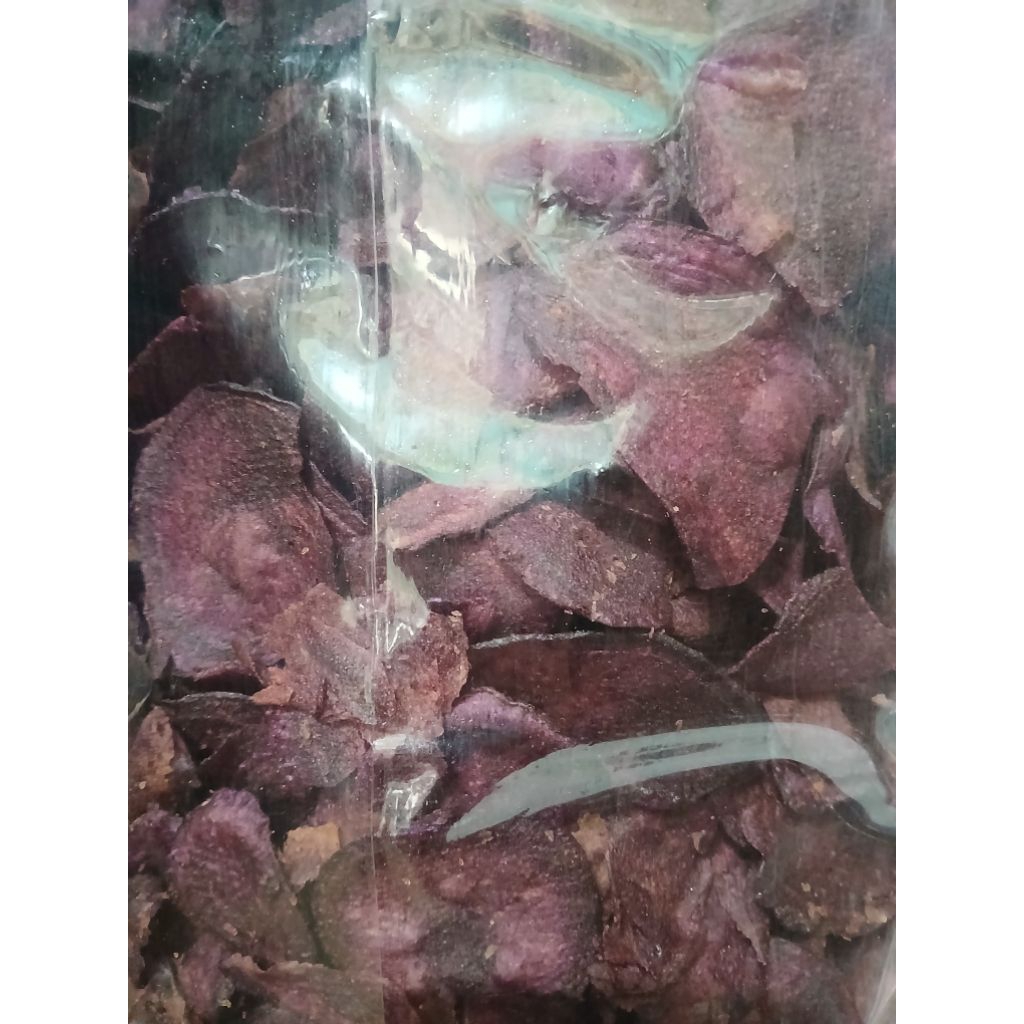

KRIPIK UBI UNGU/KRIPIK TELO UNGU UK. 250GR DAN 500GR