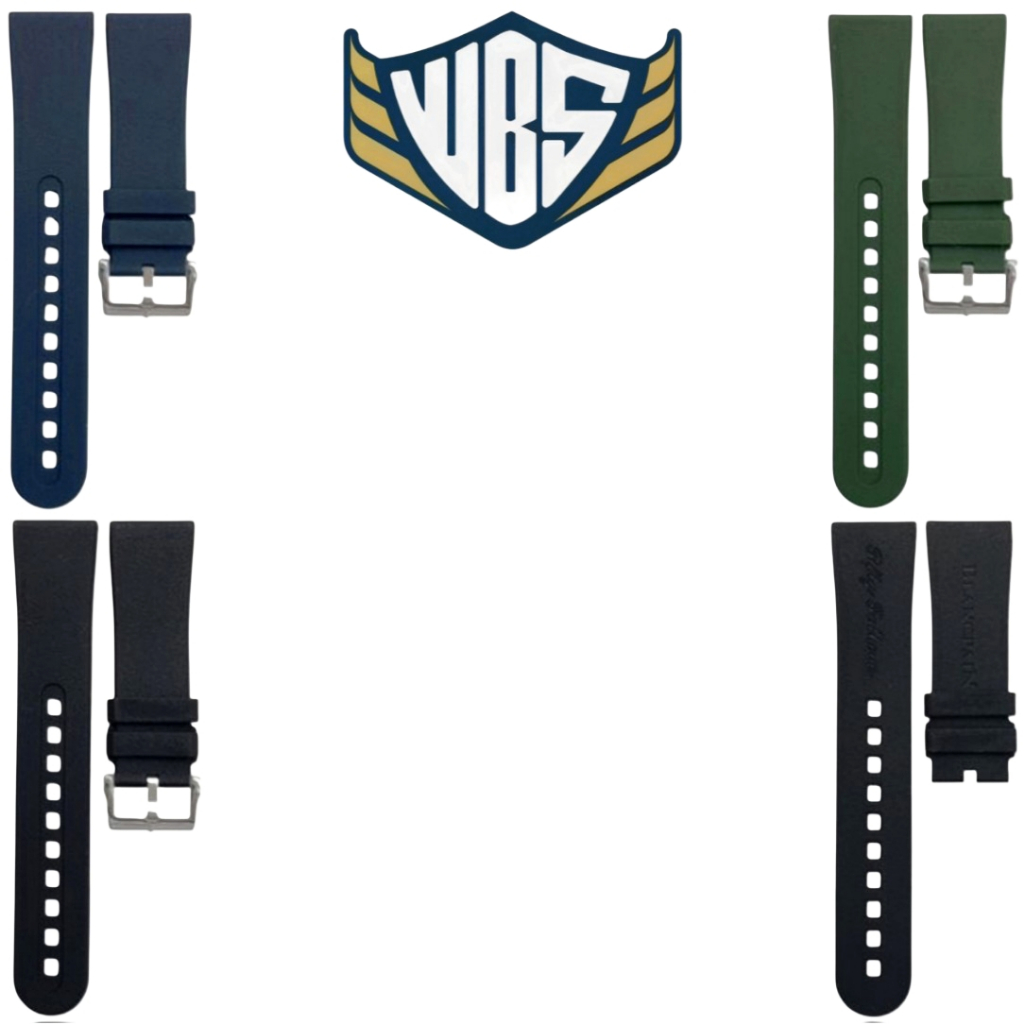 Tali Jam Tangan 23mm Strap Rubber Fifty Fathoms 8117.23