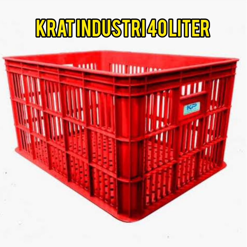 KERANJANG INDUSTRI 40 LITER KRAT INDUSTRI KRAT PIRING