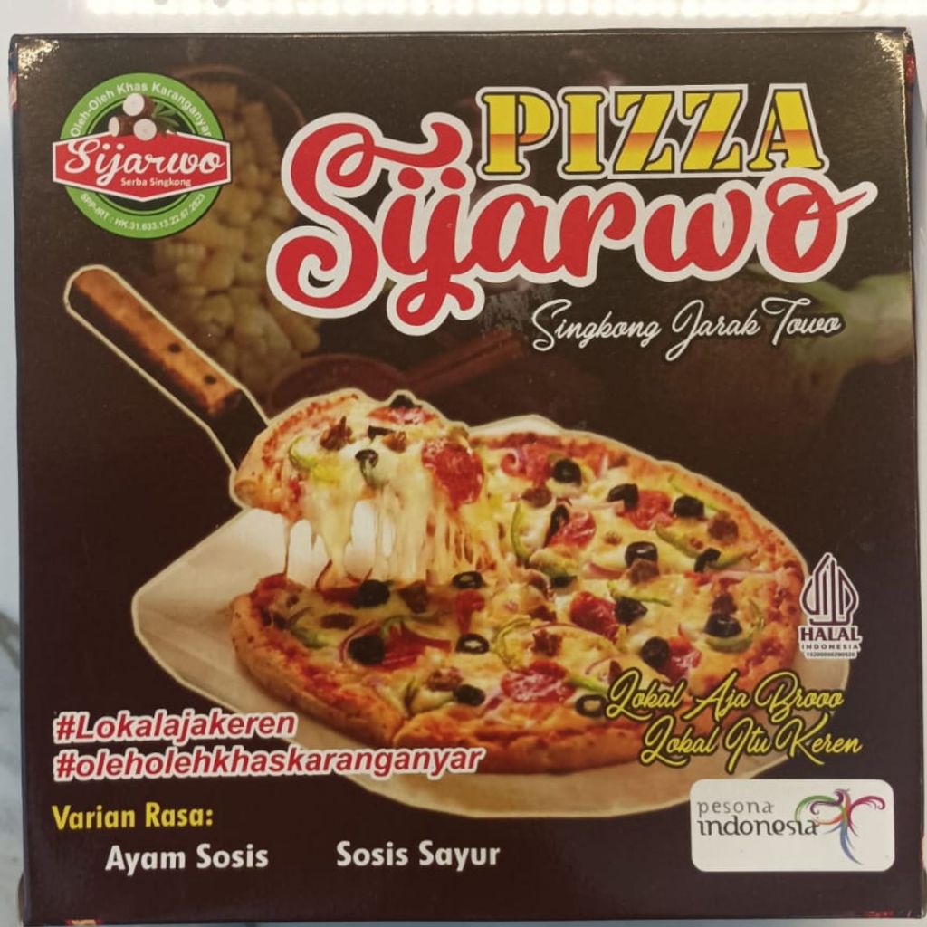 

Sijarwo Pizza Singkong Lezat Sehat Bergizi Frozen