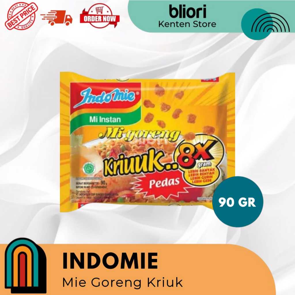 

Indomie mie goreng kriuk mi goreng