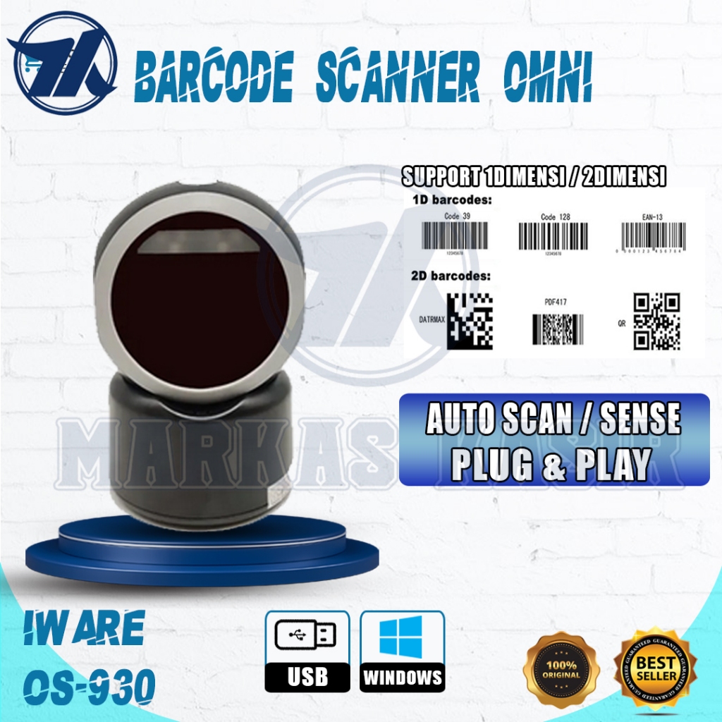 BARCODE SCANNER OMNI 2D Iware OS-930