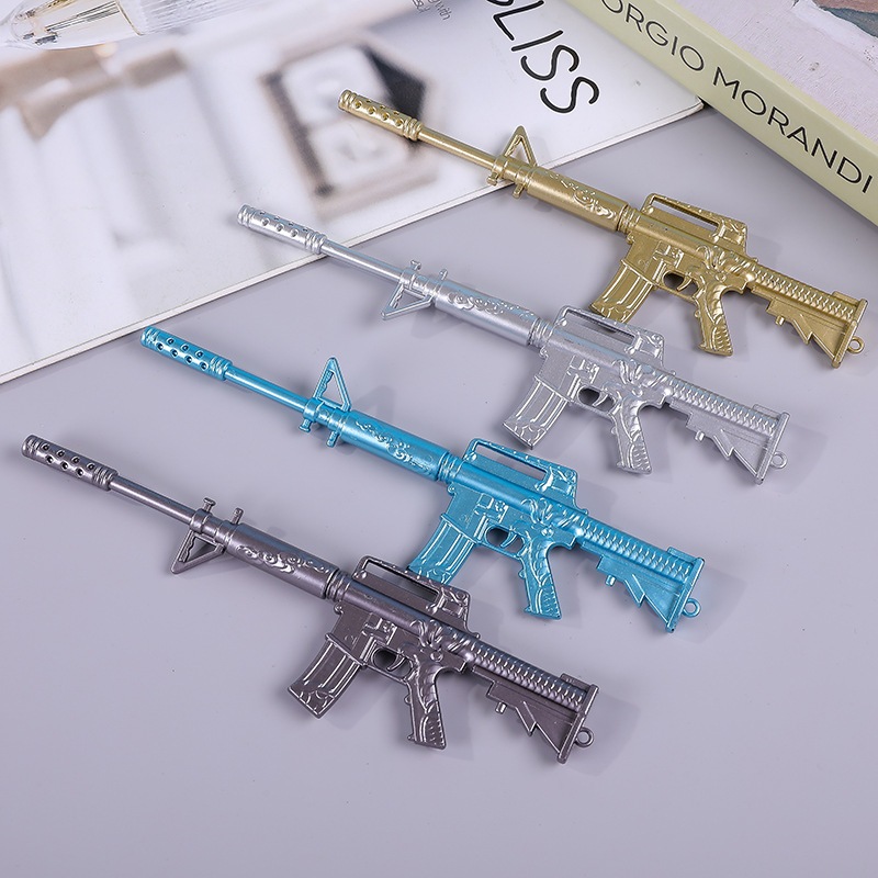 

Pulpen Bentuk Senjata Fullbody Mainan Tembakan / Pulpen Alat Tulis Sekolah