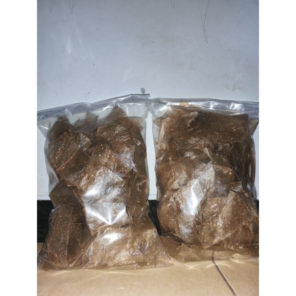 

KERUPUK SINGKONG JADUL MENTAH KEMASAN 1/2KG