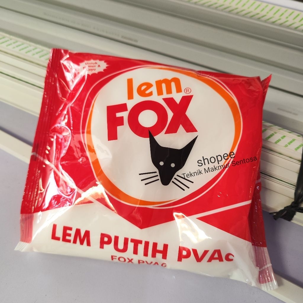 

Lem Fox Putih 700 gram Bungkus Merah Lem Kayu PVAC