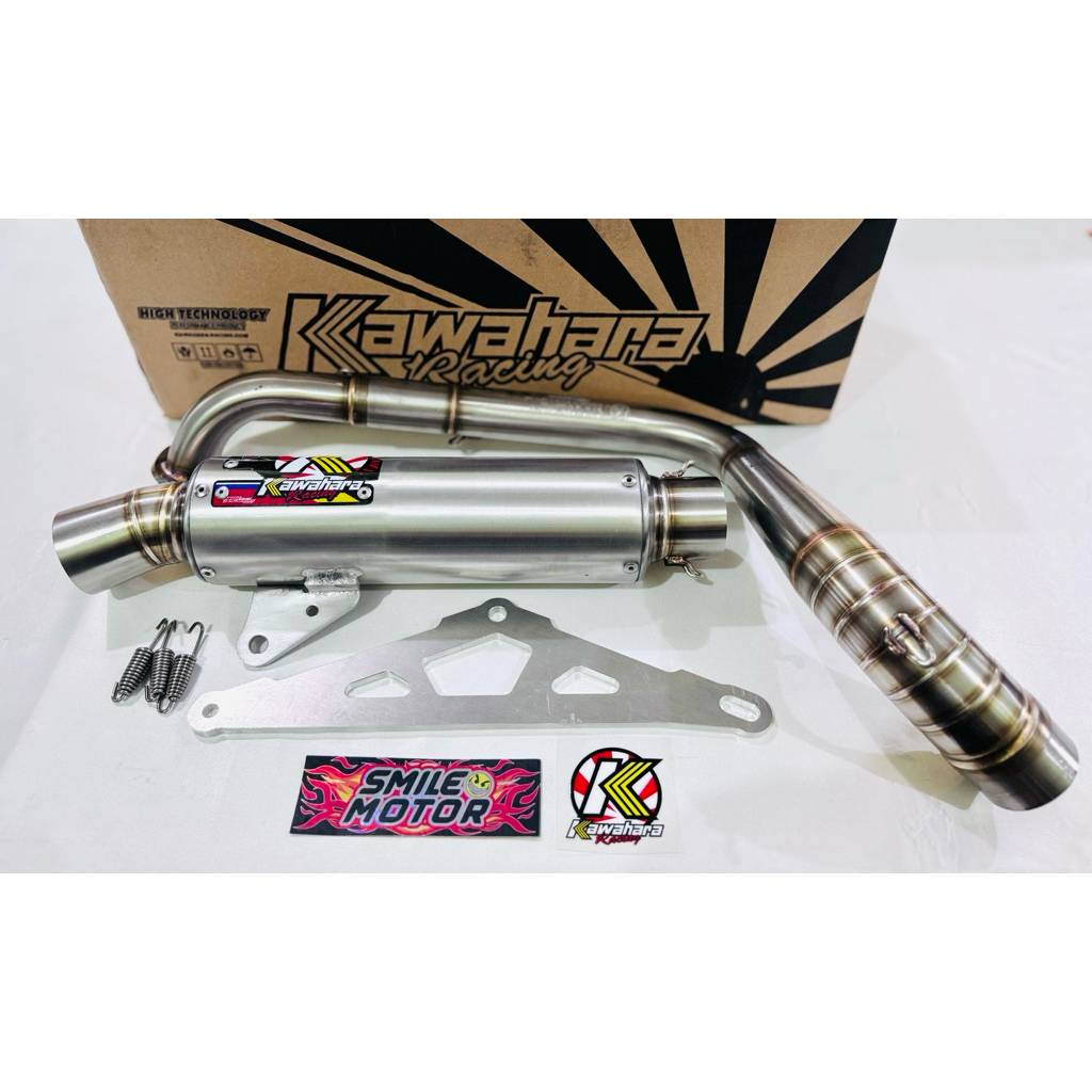 KNALPOT RACING KAWAHARA TIPE DRAG NMAX NEW AEROX NEW