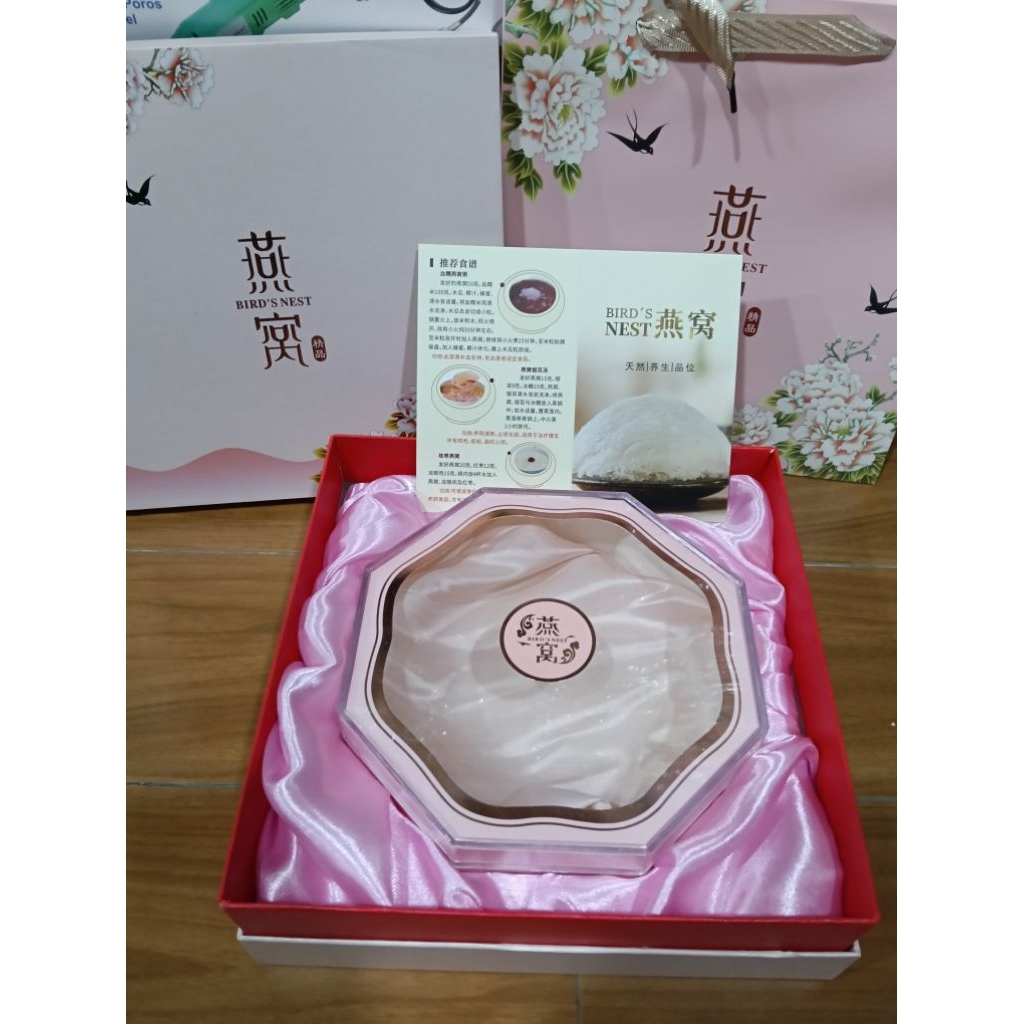 

hamper 250gram sarang burung walet
