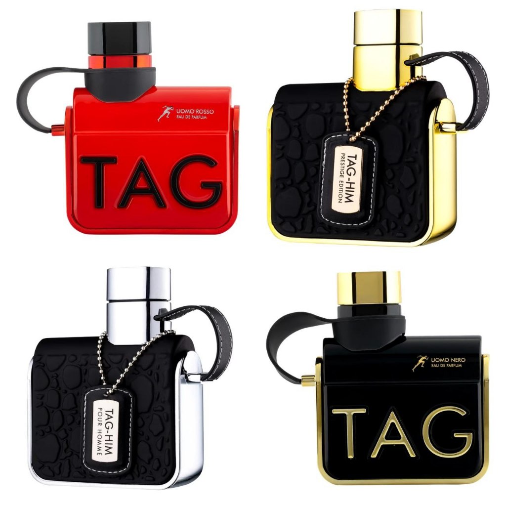 1ml Armaf TAG | Tag Him - Tag Him Prestige - Uomo Nero - Uomo Rosso | Decant Parfum Ori