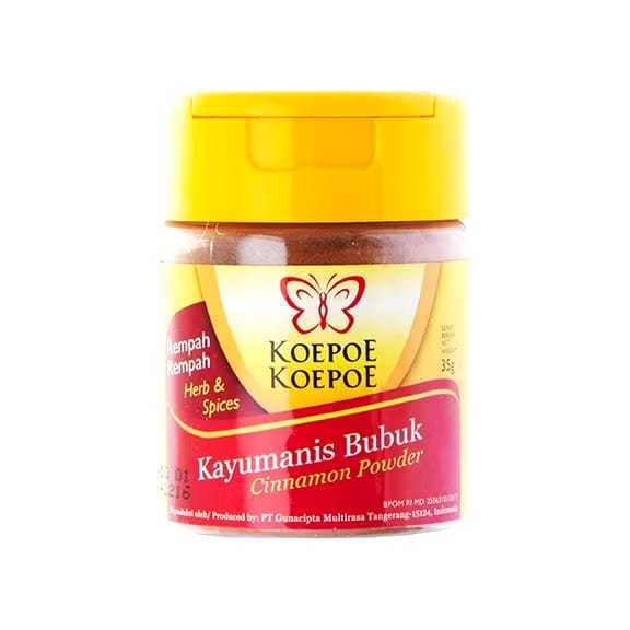 

KAYU MANIS BUBUK KOEPOE KOEPOE CINNAMON POWDER KAYU MANIS BUBUK 35 GRAM