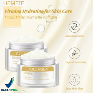 [BPOM] HEMEIEL - Collagen Face Cream Whitening Krim Pemutih Pelembap Wajah