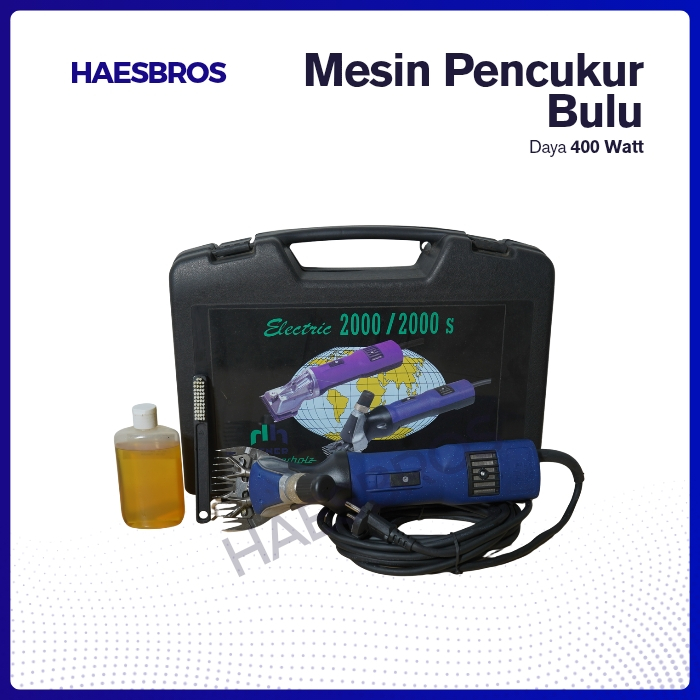 Mesin Pencukur Bulu Domba Elektrik / Cukur Bulu Hewan